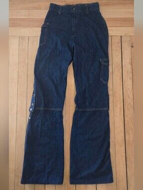 Vintage 1970s March 1 Denim Jeans Juniors Size 9/10